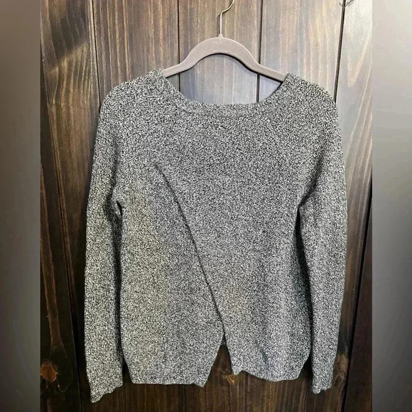 Madewell Province Cross Back Knit Pullover Sweater. Size: Small - Picture 7 of 9